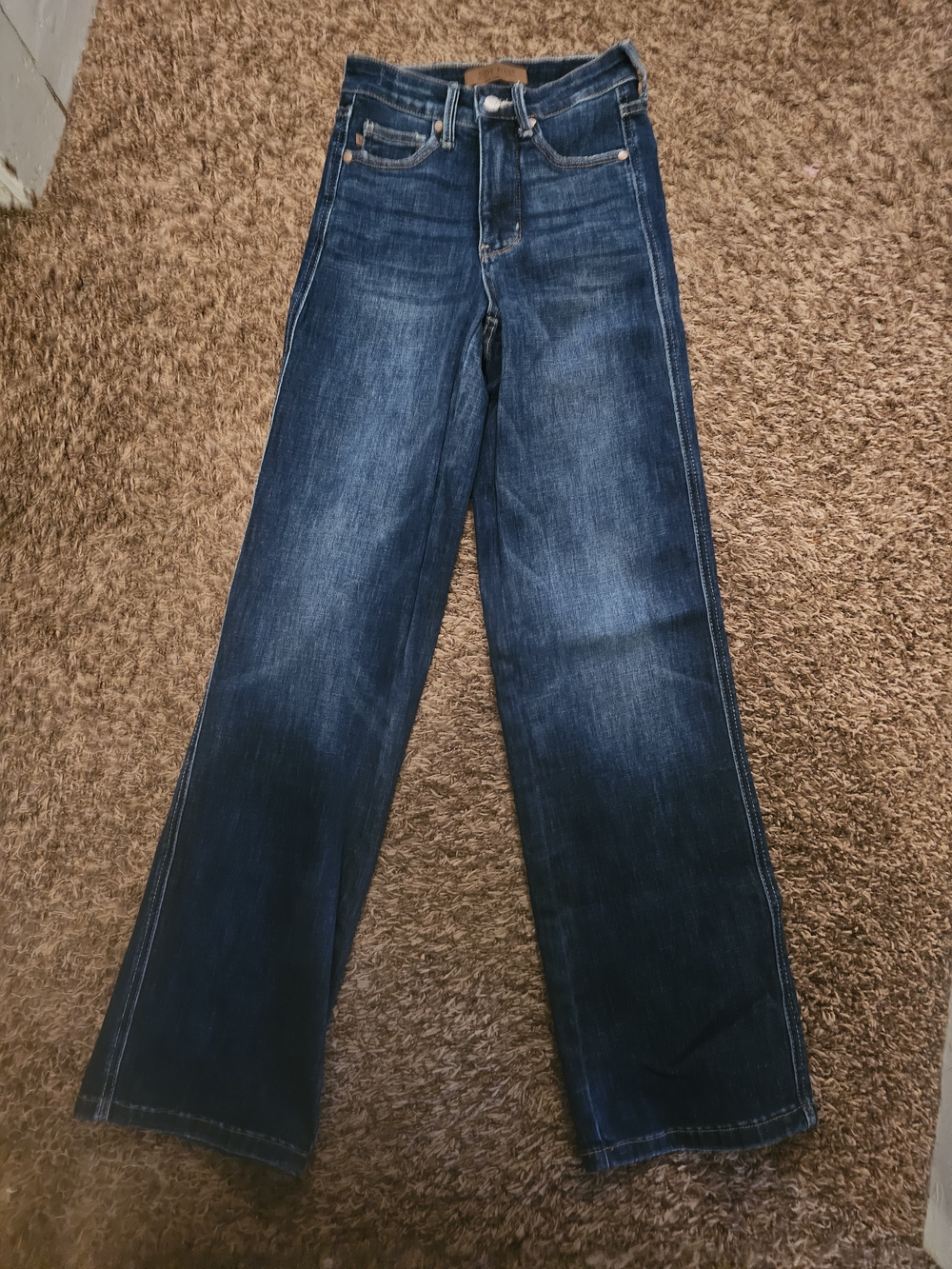 Judy Blue Dark Wash Straight Leg Jeans